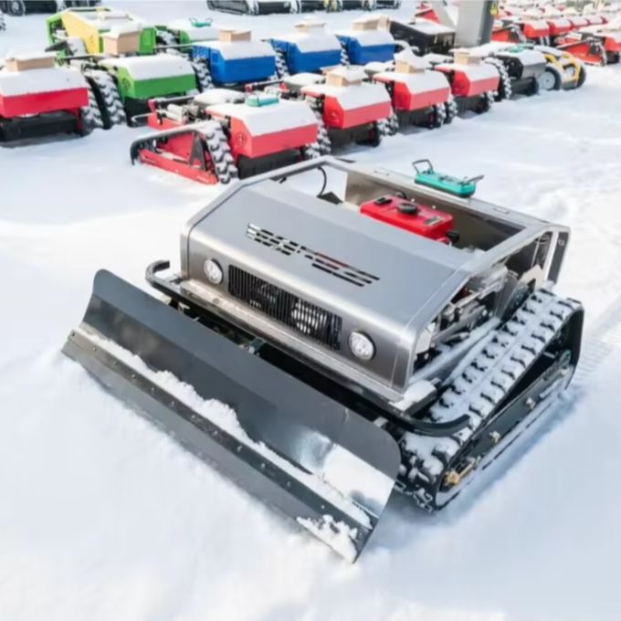 Precision Farming Smart Agriculture - Smart 2‑in‑1 Remote Tracked Mower‑Sprayer with