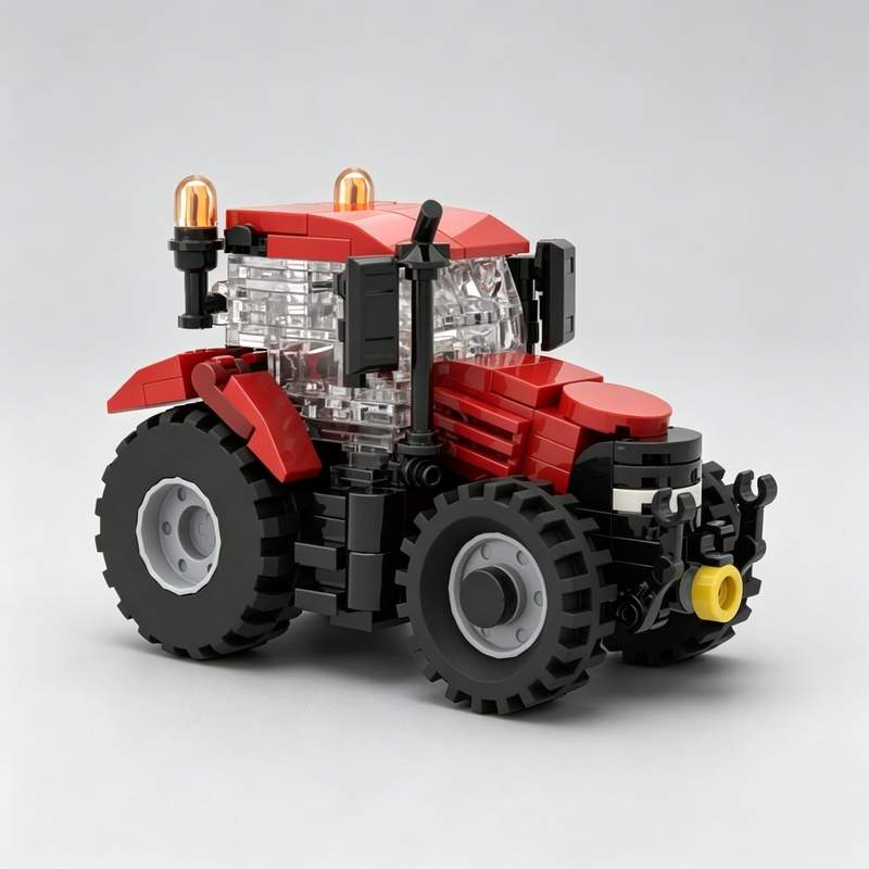 Agriculture Farming Education - 186PCS Farm Tractor MOC Building Blocks