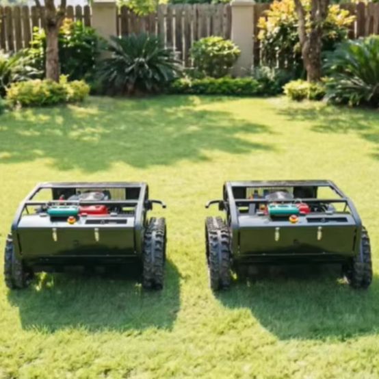 Precision Farming Smart Agriculture - Smart 2-in-1 Remote Tracked Mower Sprayer