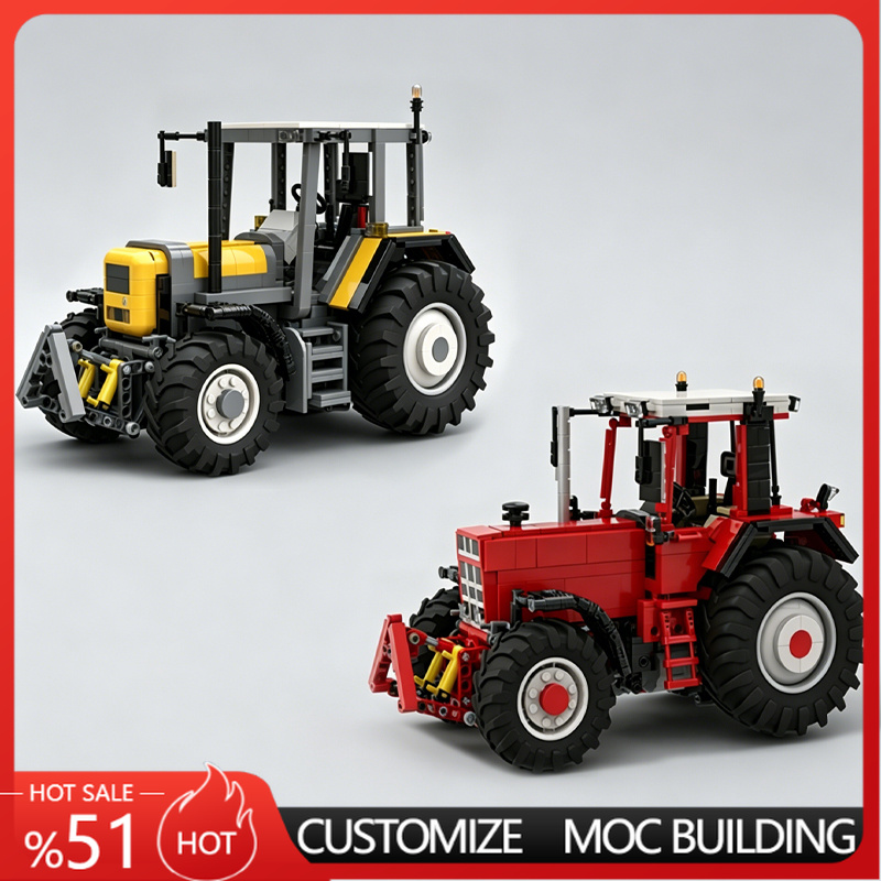 Farm Tractor MOC Model Agricul - Agriculture Farming Education 评论和价格