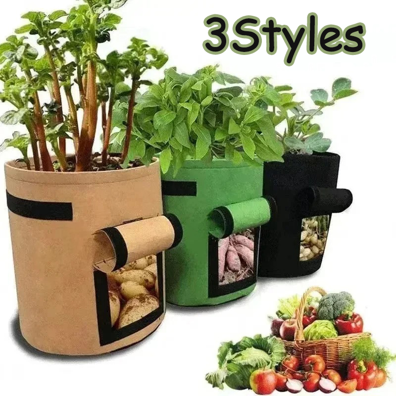 3Styles Felt plant grow bags n - Agriculture Vertical Farming 评论和价格