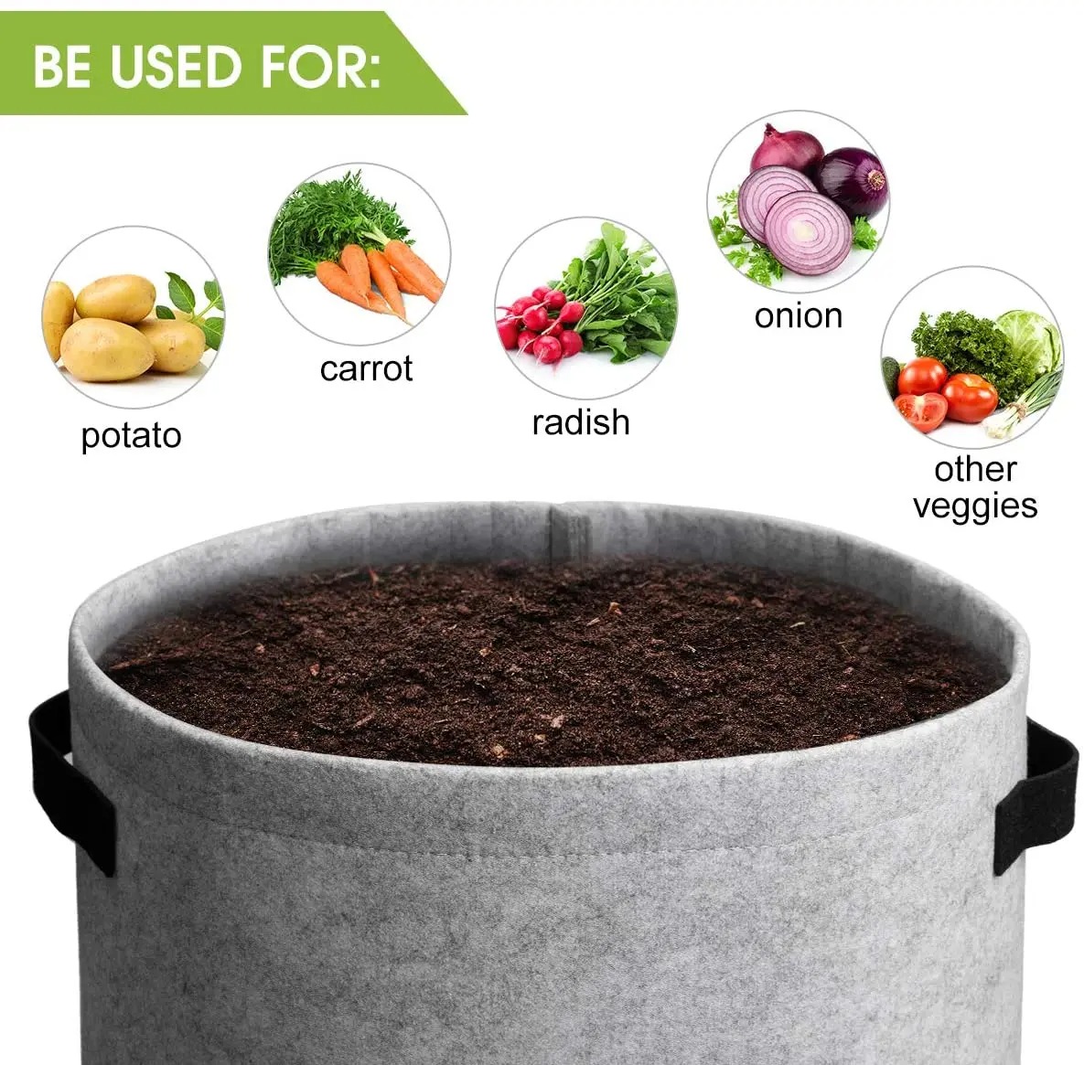 3Styles Felt plant grow bags n - Agriculture Vertical Farming 评论和价格