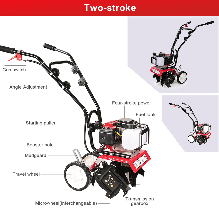 Tungfull Petrol Micro Cultivat - Farming Tools For Agriculture 评论和价格