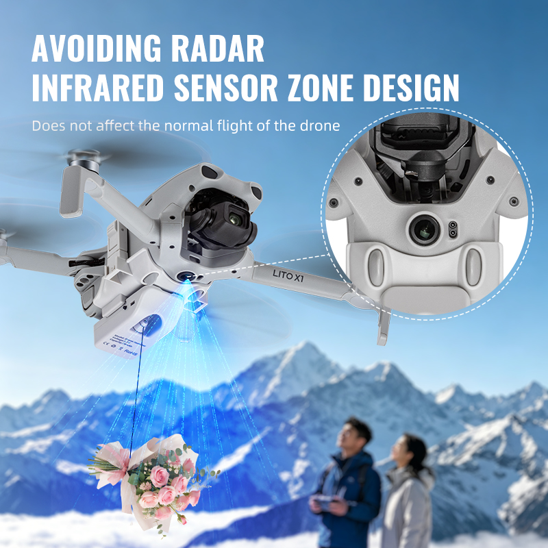 12KM Airdrop System For DJI Li - Drone Crop Sprayer 评论和价格