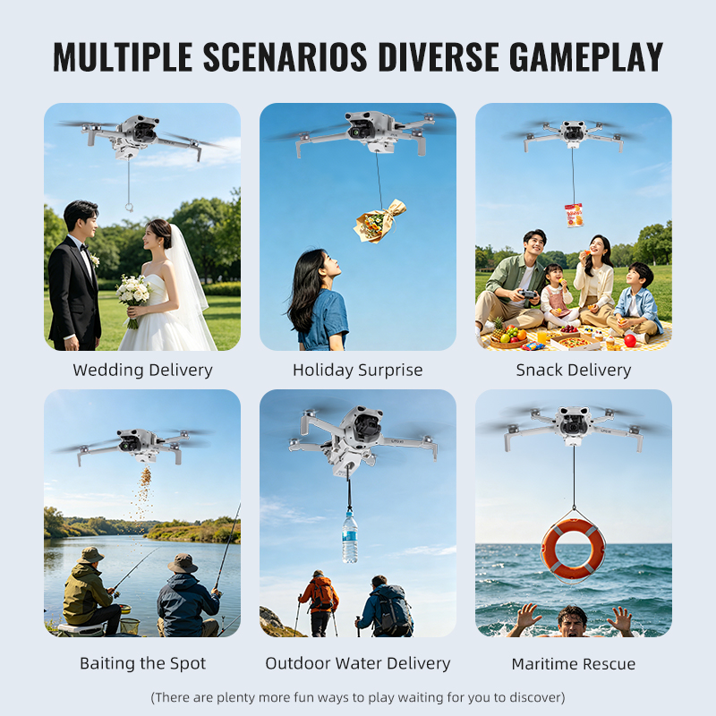 12KM Airdrop System For DJI Li - Drone Crop Sprayer 评论和价格