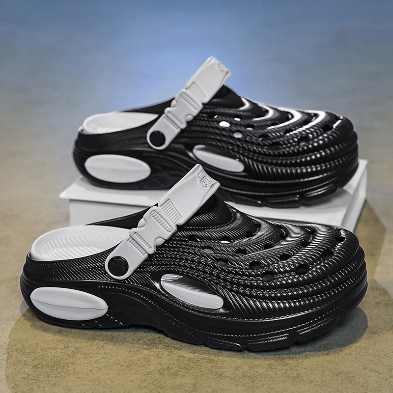 Men's 5cm Thick Sole Clogs Sli - Farming And Agriculture 评论和价格