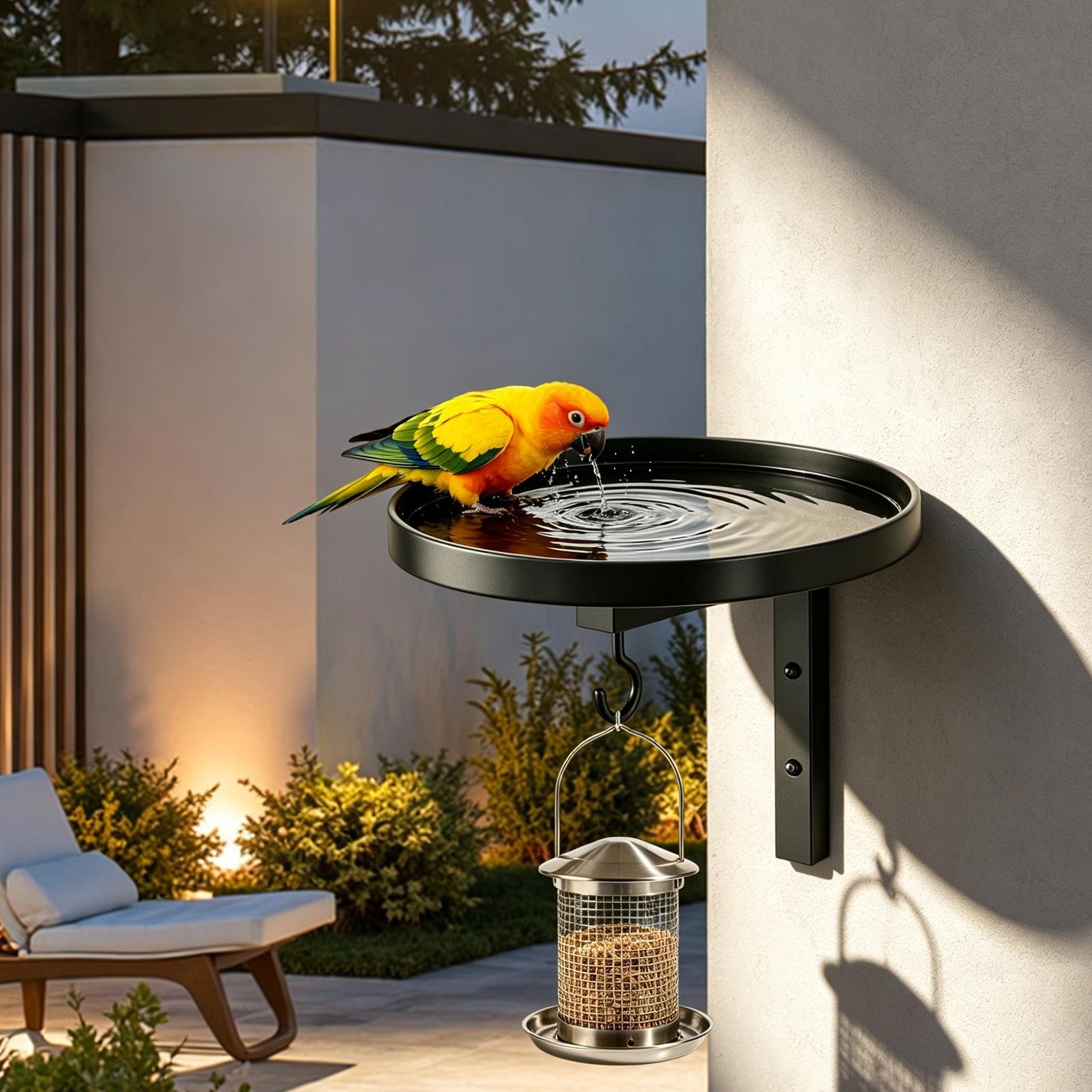 Metal Wall Mount Bird Feeder,  - Farming And Agriculture 评论和价格