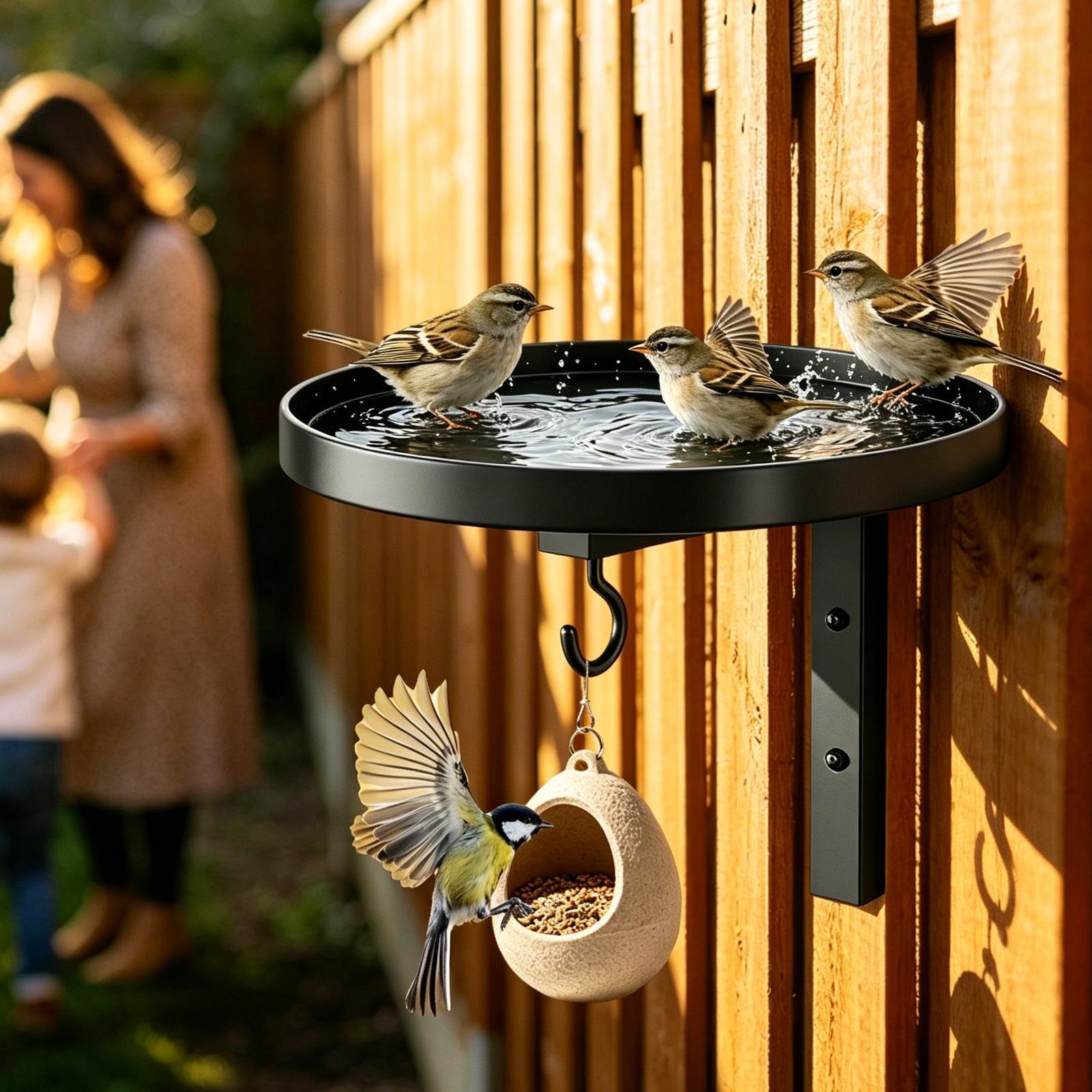 Metal Wall Mount Bird Feeder,  - Farming And Agriculture 评论和价格