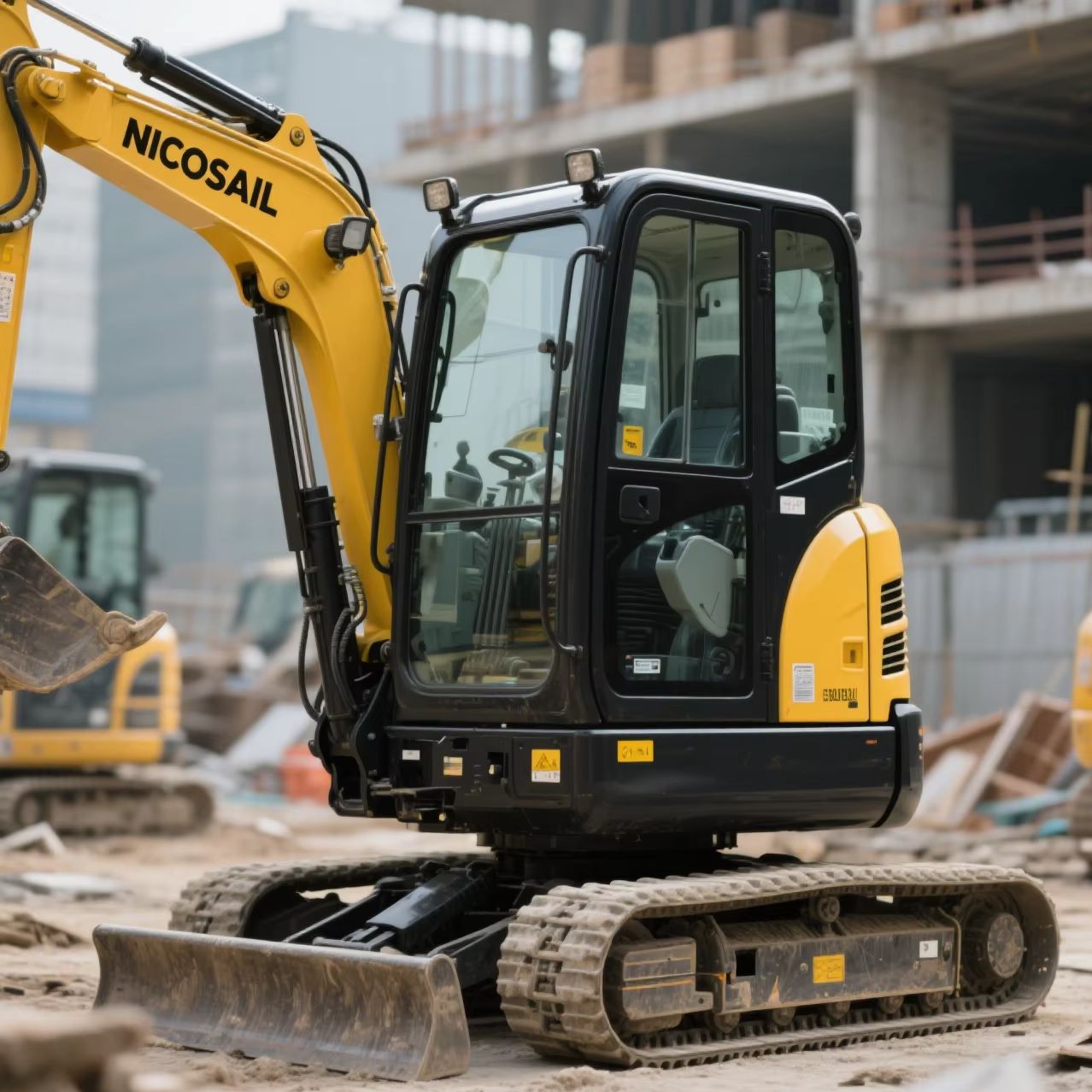 1-Ton Diesel Mini Excavator Ad - Agriculture Farming New Technology 评论和价格