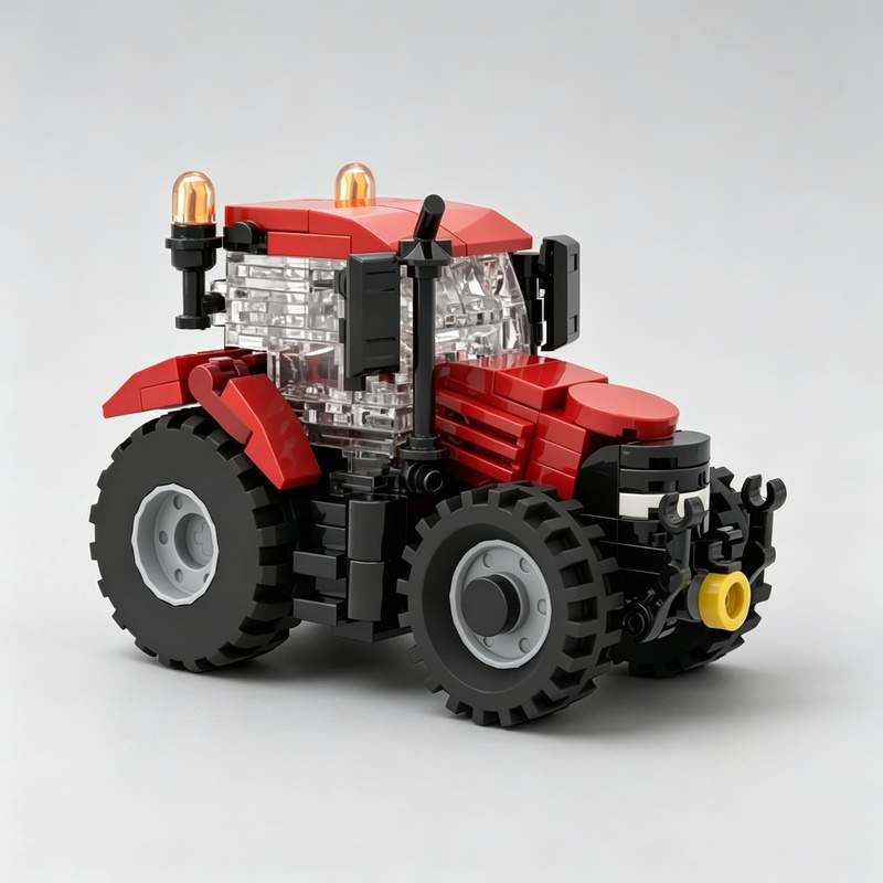 186PCS Farm Tractor MOC Buildi - Agriculture Farming Education 评论和价格