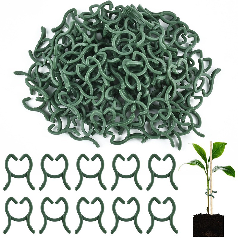 50/100pcs Garden Plant Clips V - Agriculture Vertical Farming 评论和价格